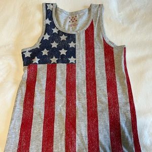 American USA Tank Top Cotton